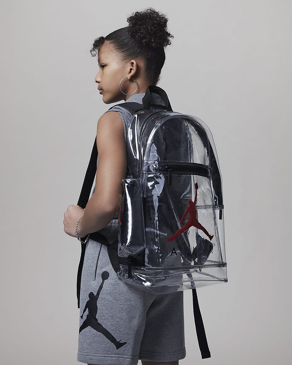 Clear nike bookbag discount
